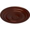 Ekena Millwork Giana Ceiling Medallion (Fits Canopies up to 7 7/8"), 32 5/8"OD x 1 1/2"P, Antique Copper CM32GIACS - alternate 4